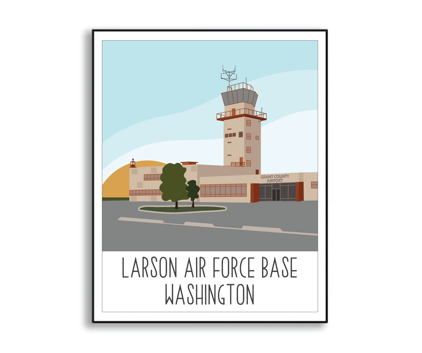 larson air force base print