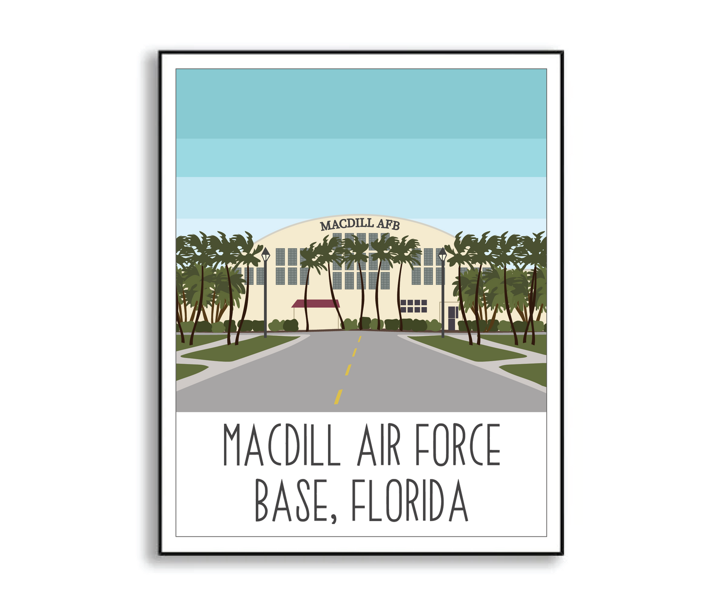 macdill air force base print