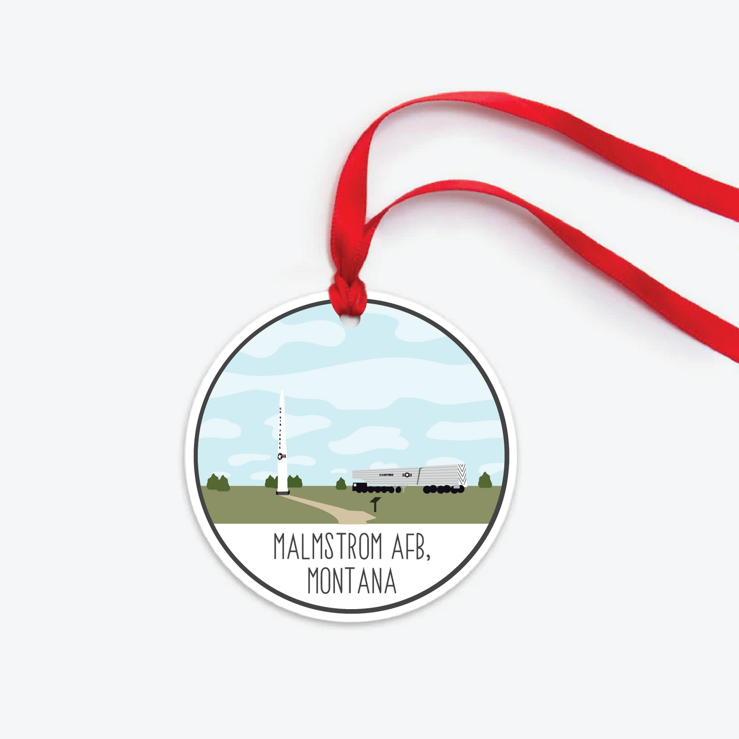 Malmstrom Air Force Base Ornament