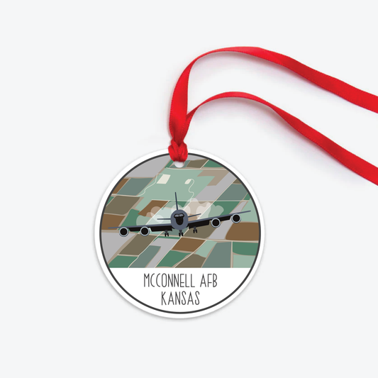mcconnell air force base ornament two sided