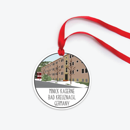 Minick Kaserne Bad Kreuznach Germany Ornament