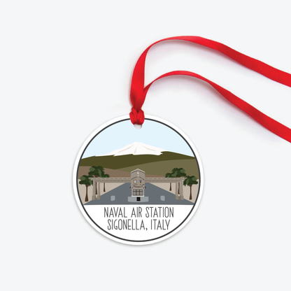 nas sigonella ornament two sided