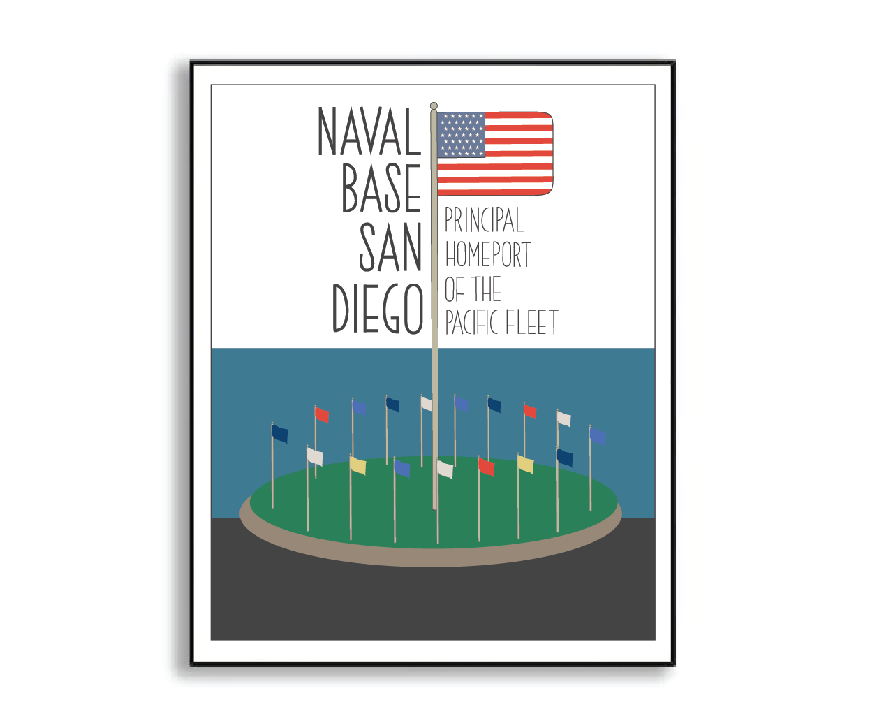 Naval Base San Diego Print