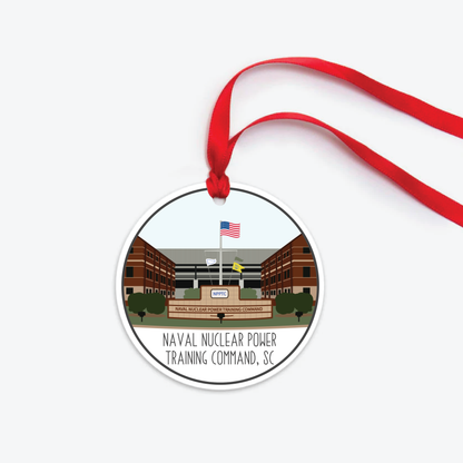 naval nuclear power training command ornament two sided