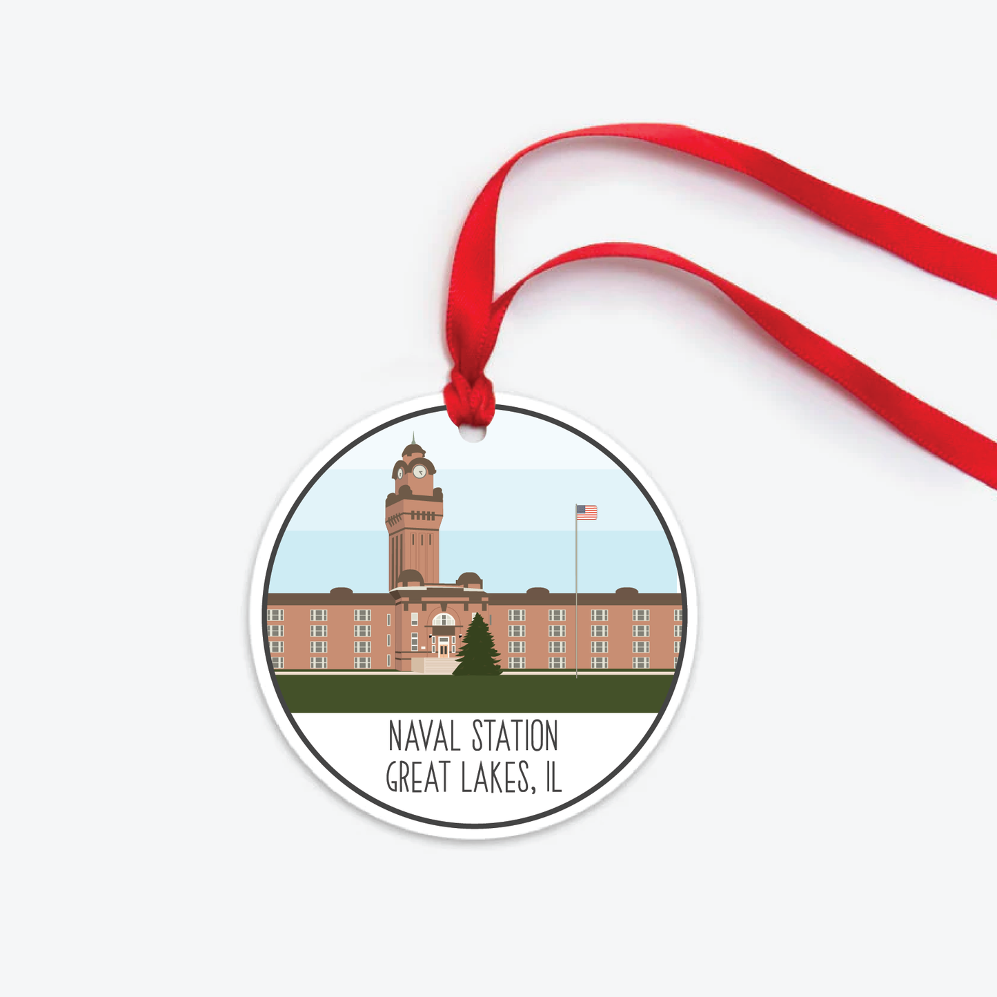 Naval Station Great Lakes Ornament