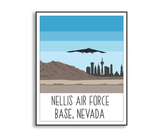 Nellis Air Force Base Print