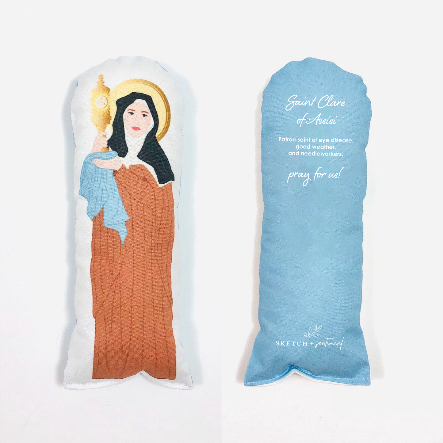 saint clare of assisi prayer doll