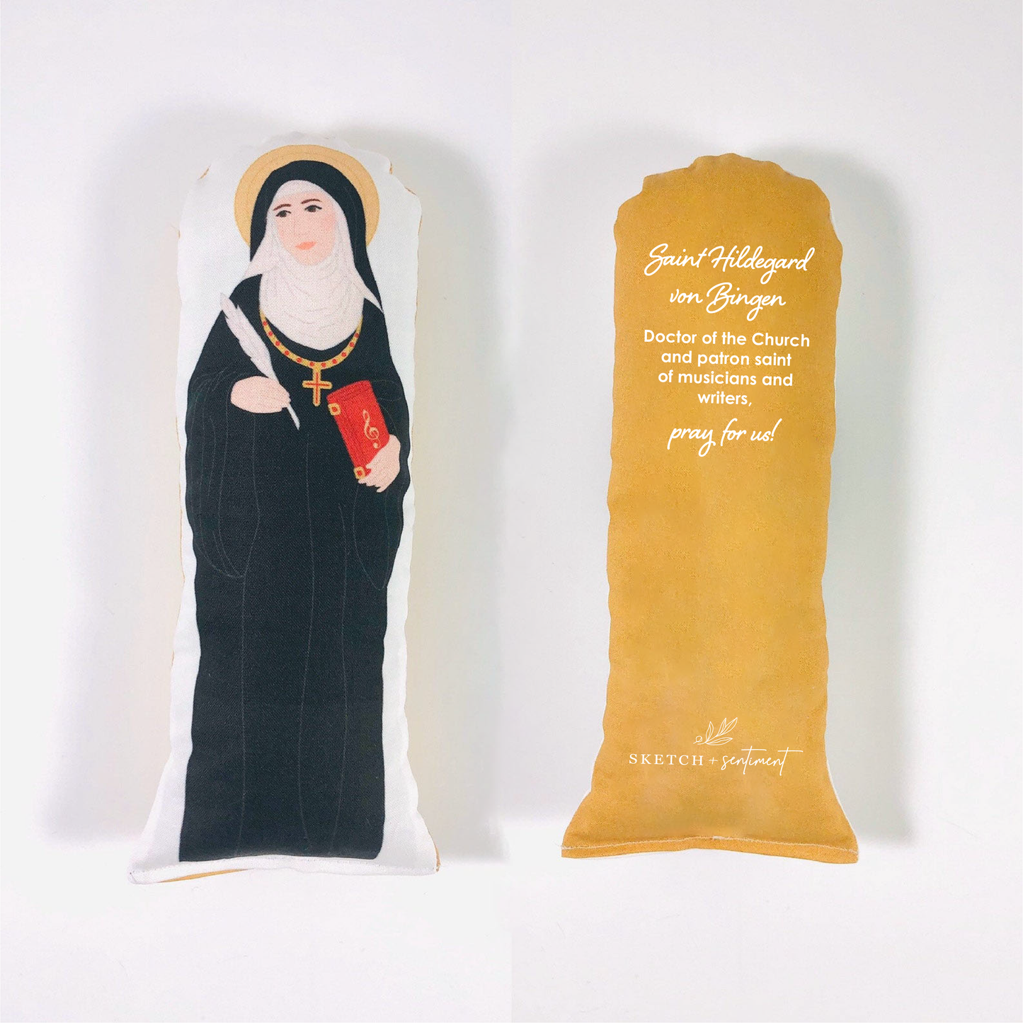 saint hildegard von bingen prayer doll