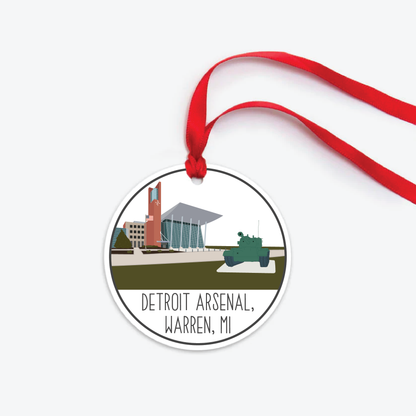 TACOM Detroit Arsenal Ornament