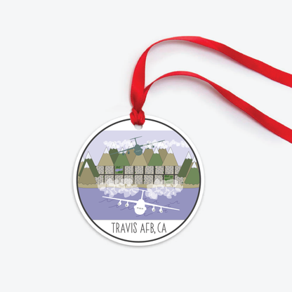 Travis Air Force Base Ornament