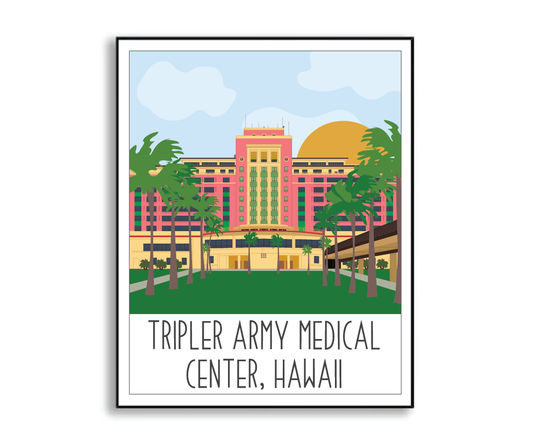 Tripler Army Medical Center Print