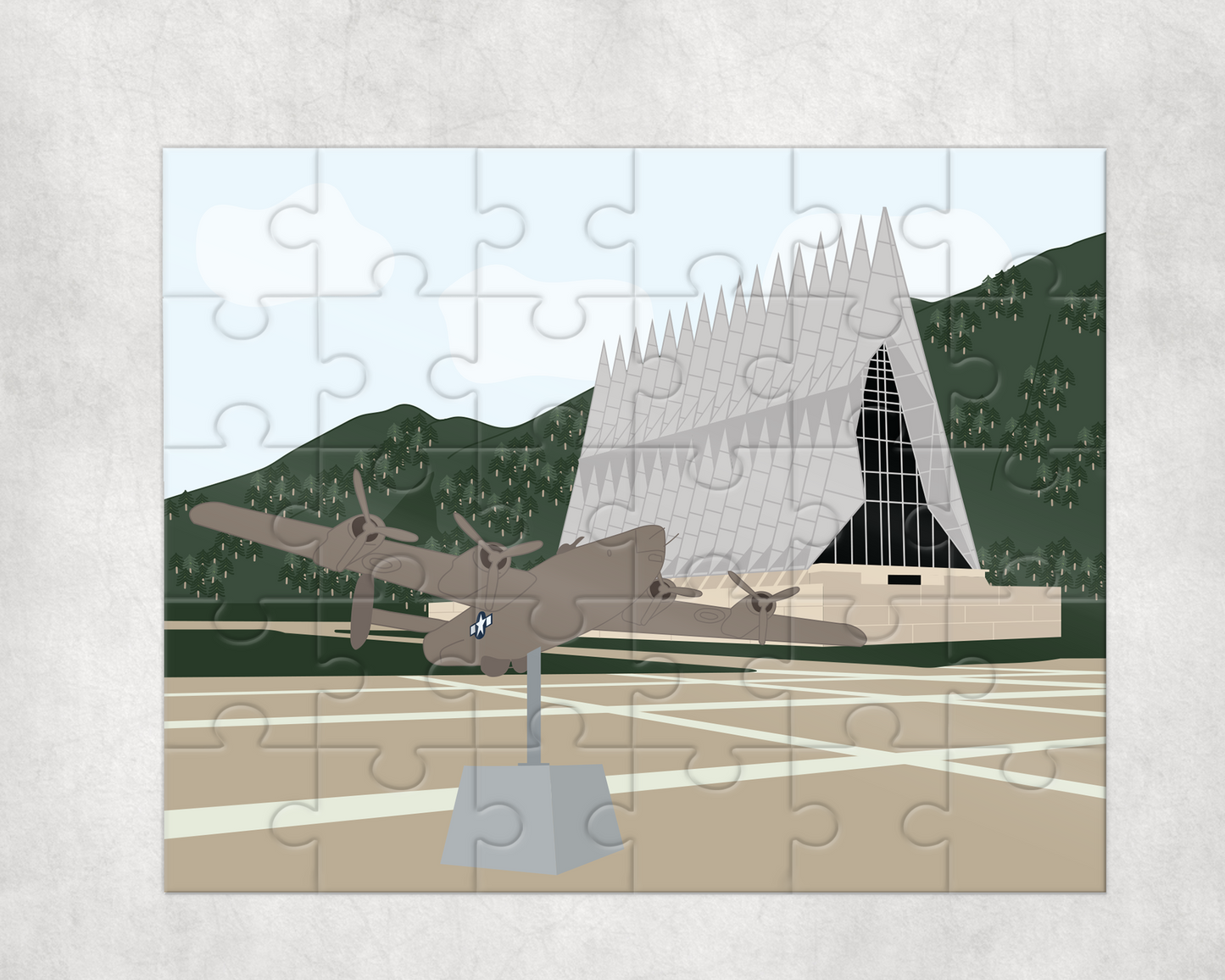 us air force academy puzzle