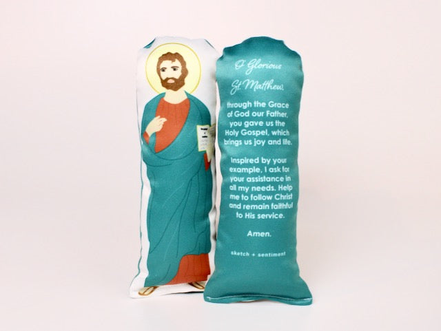 Saint Matthew Prayer Doll