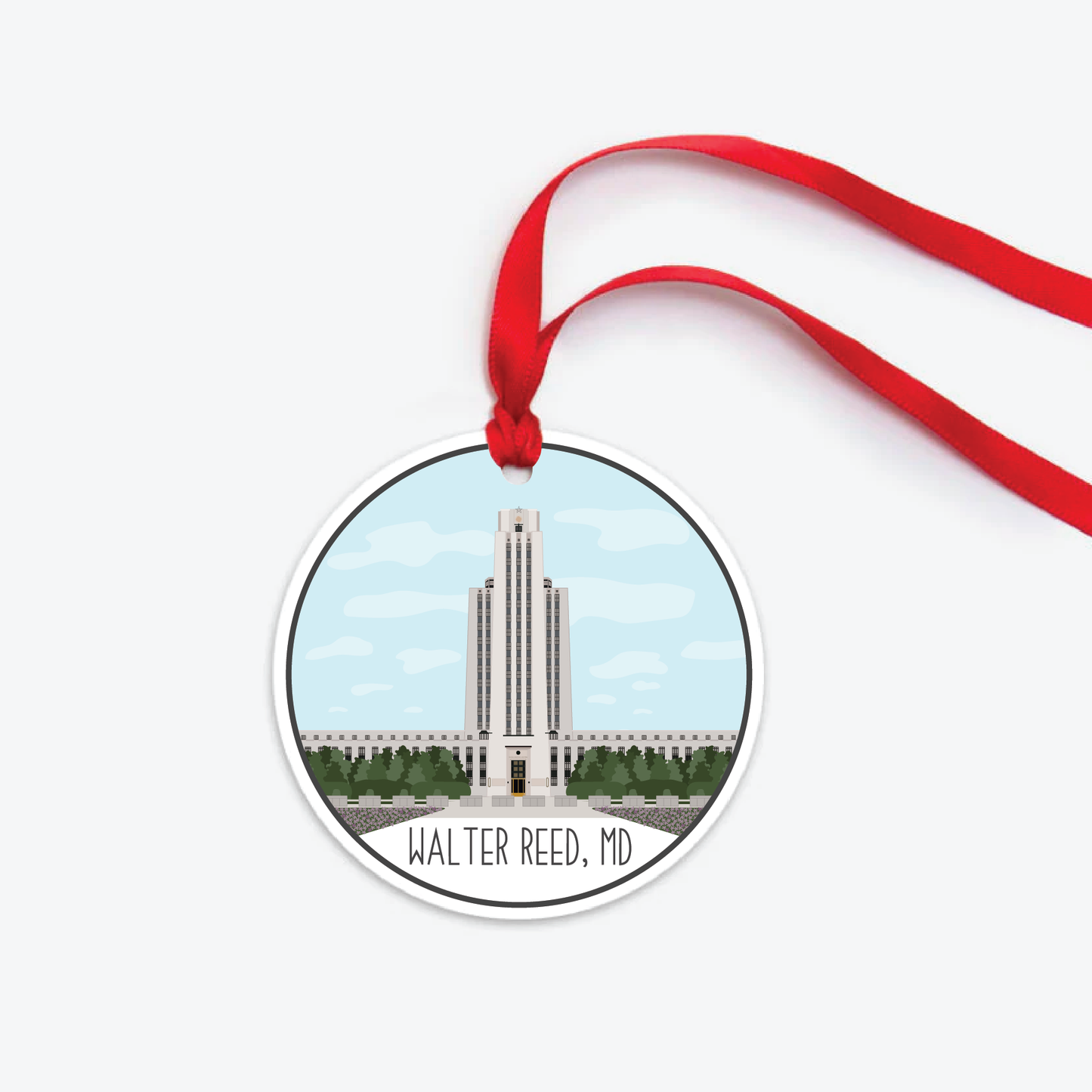 Walter Reed Ornament