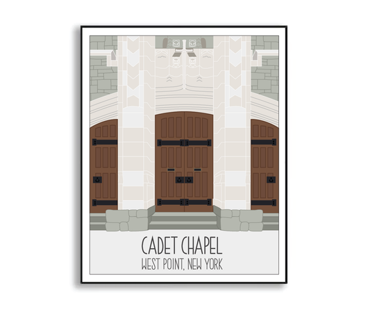 West Point Cadet Chapel Print