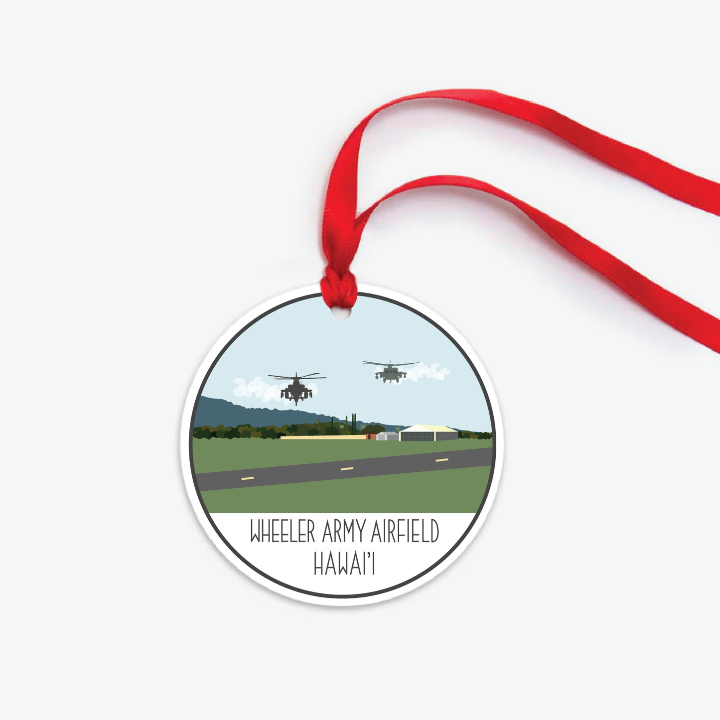 Wheeler Army Airfield Ornament