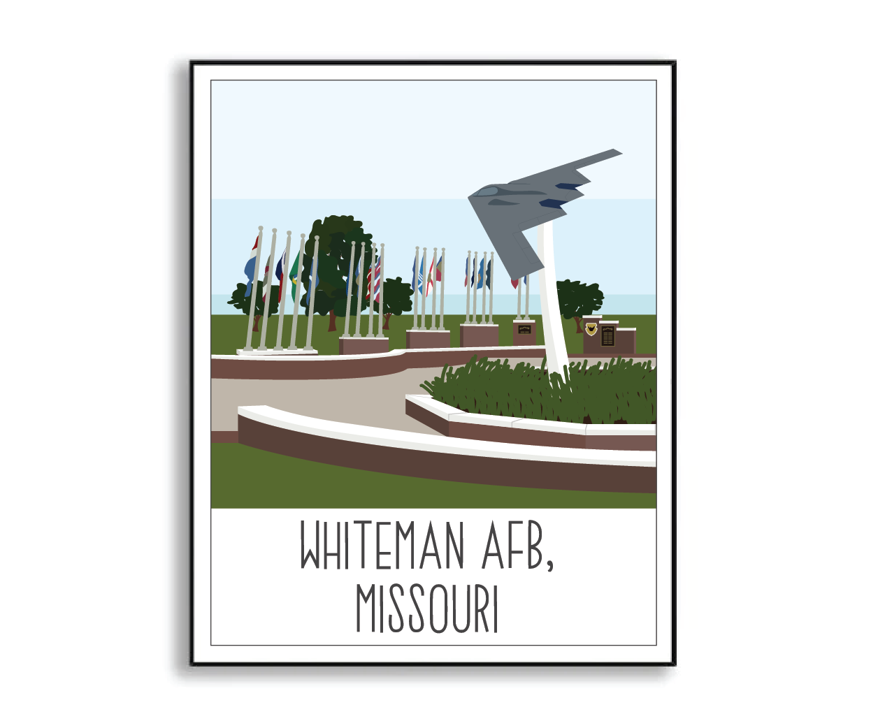 Whiteman Air Force Base Print