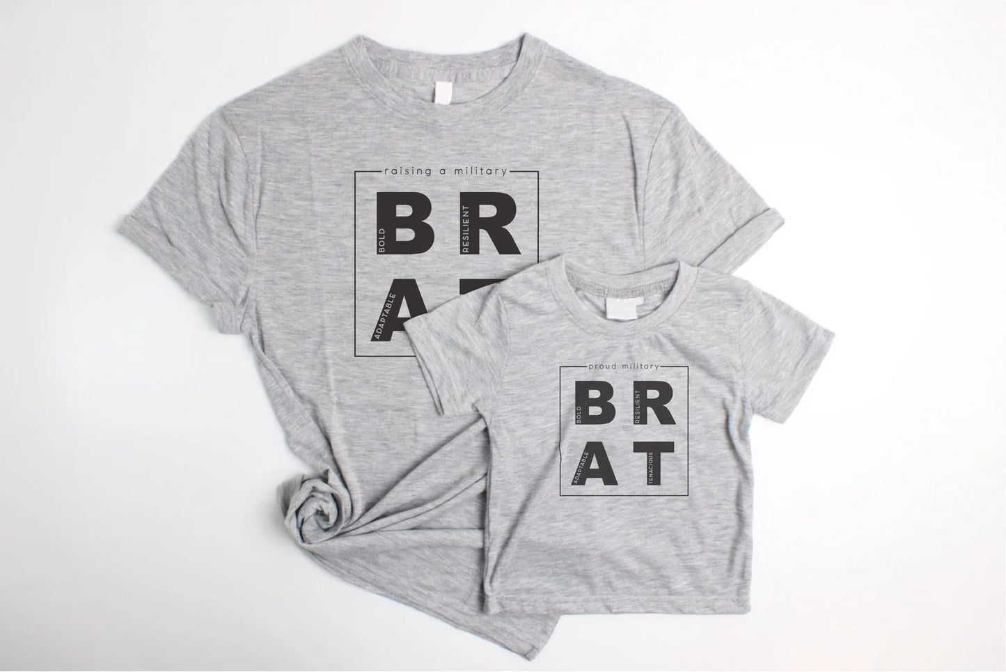 raising a military brat tee