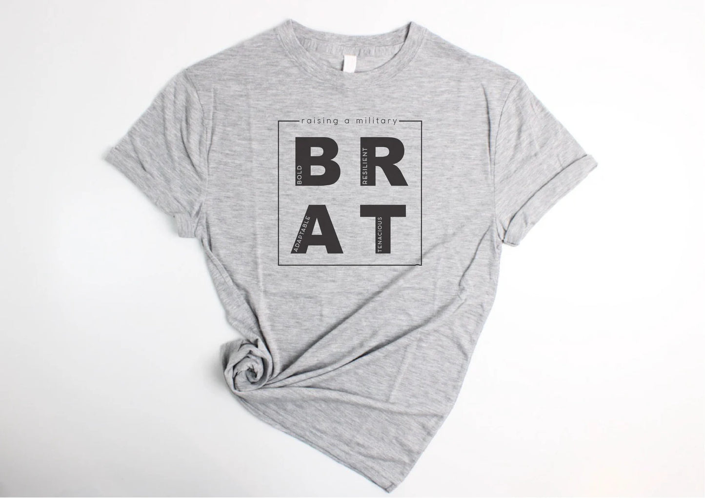 raising a military brat tee