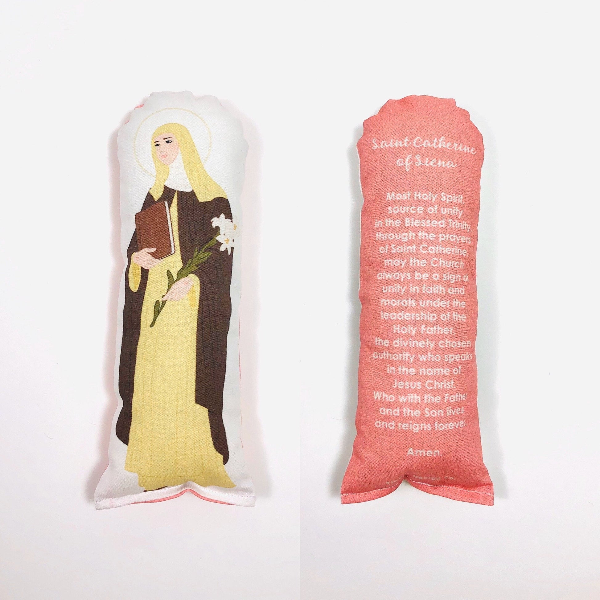 saint catherine of siena prayer doll
