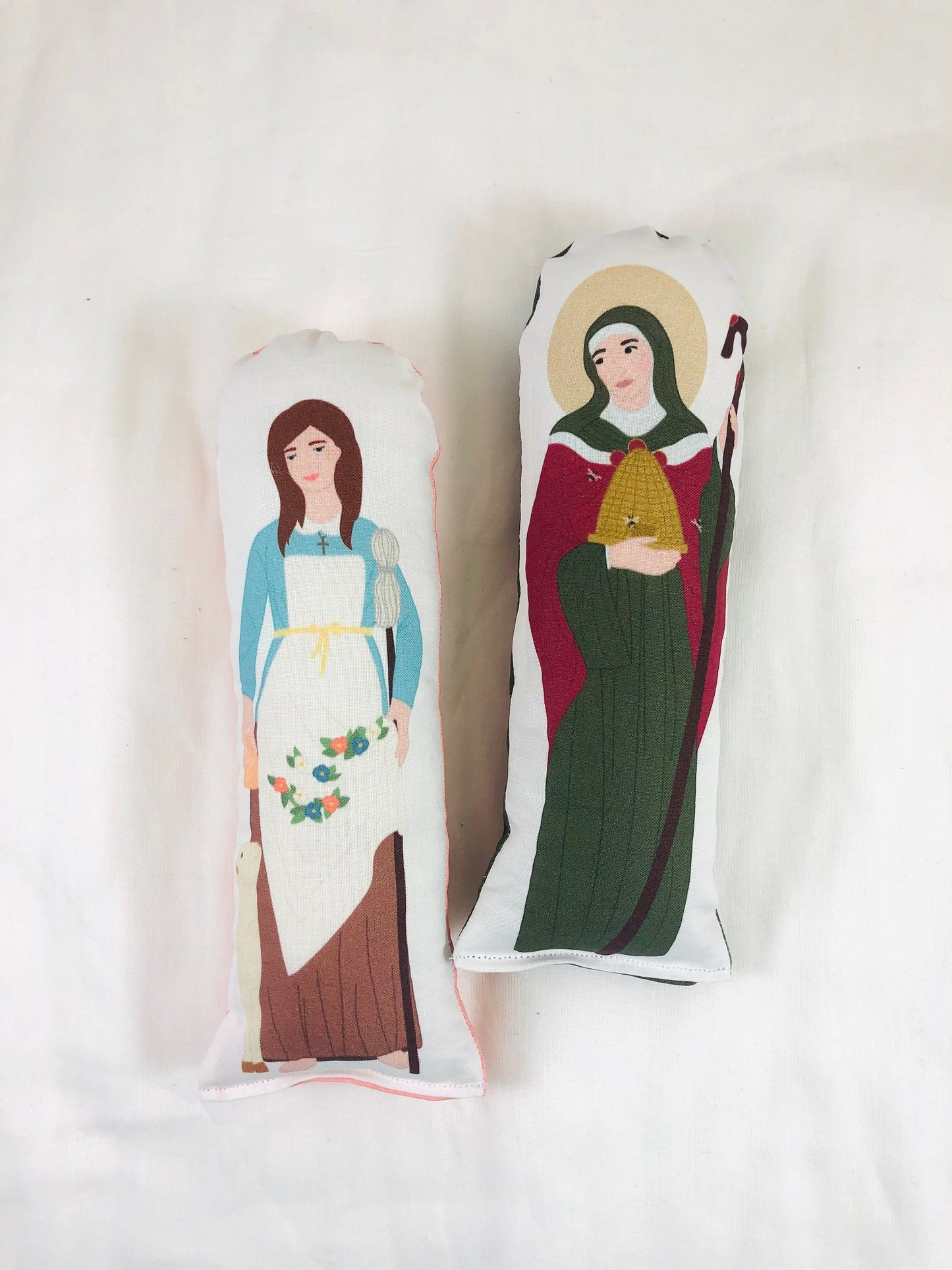 saint abigail of ireland prayer doll