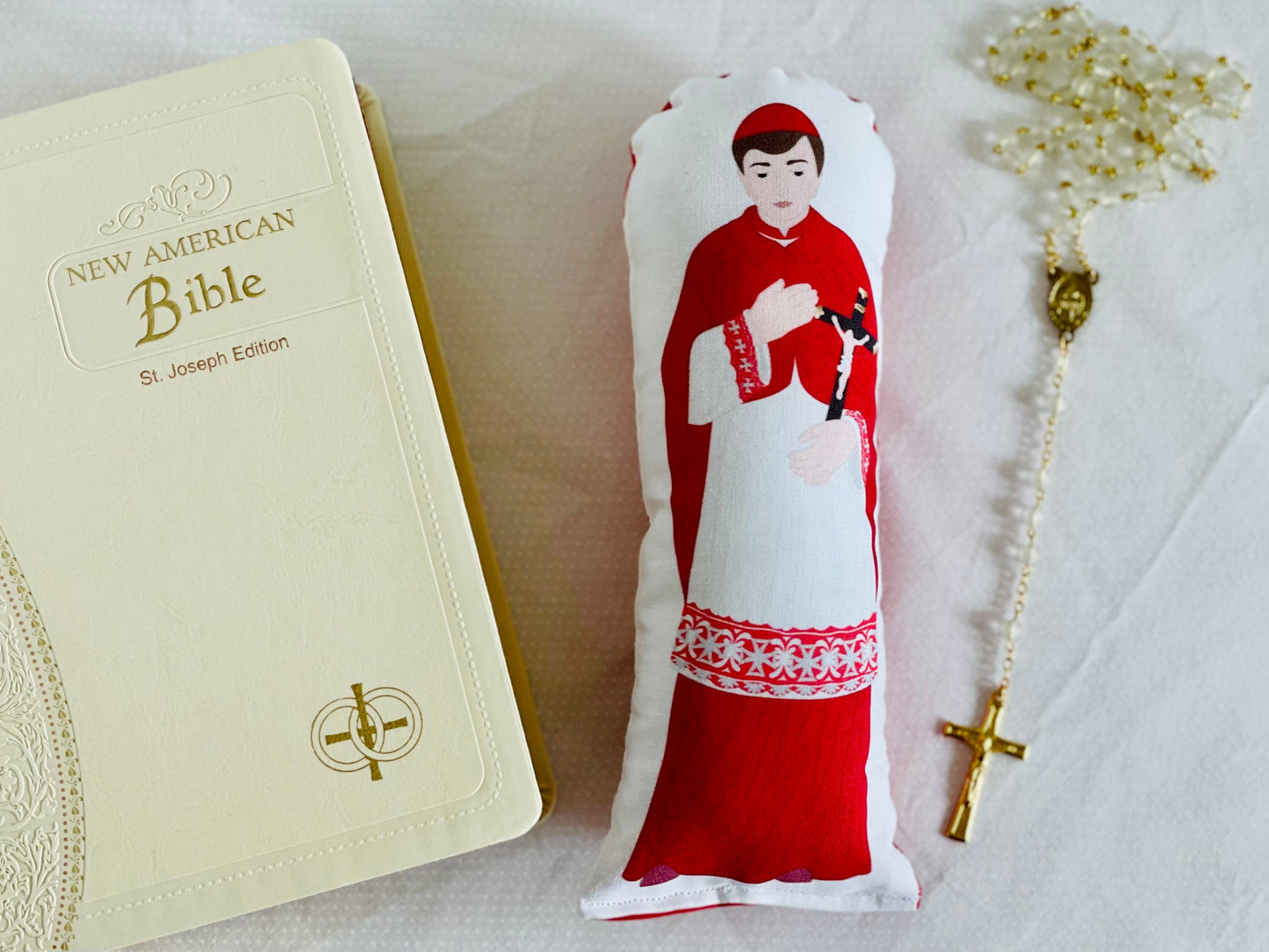 saint charles borromeo prayer doll