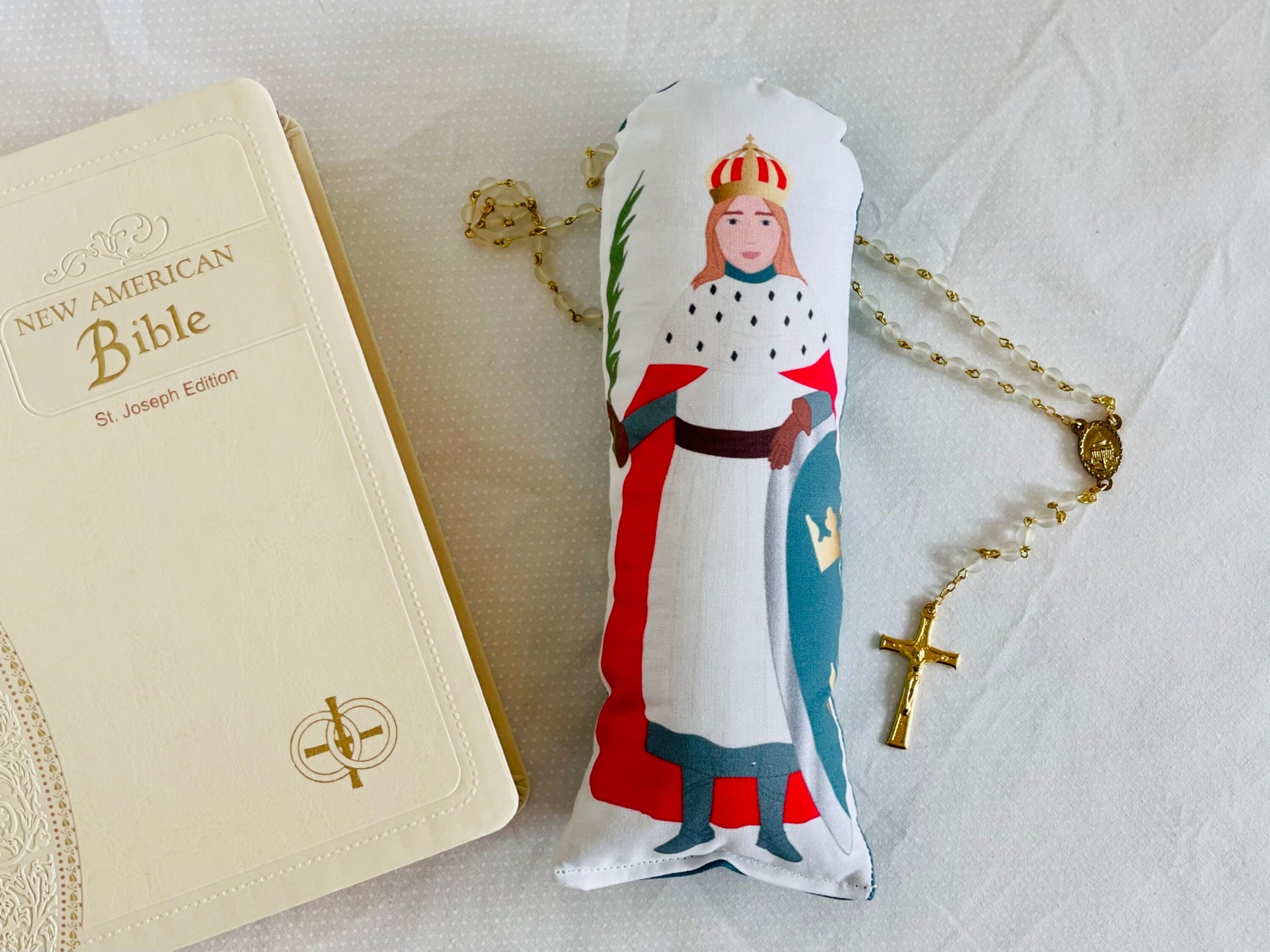 saint erik prayer doll