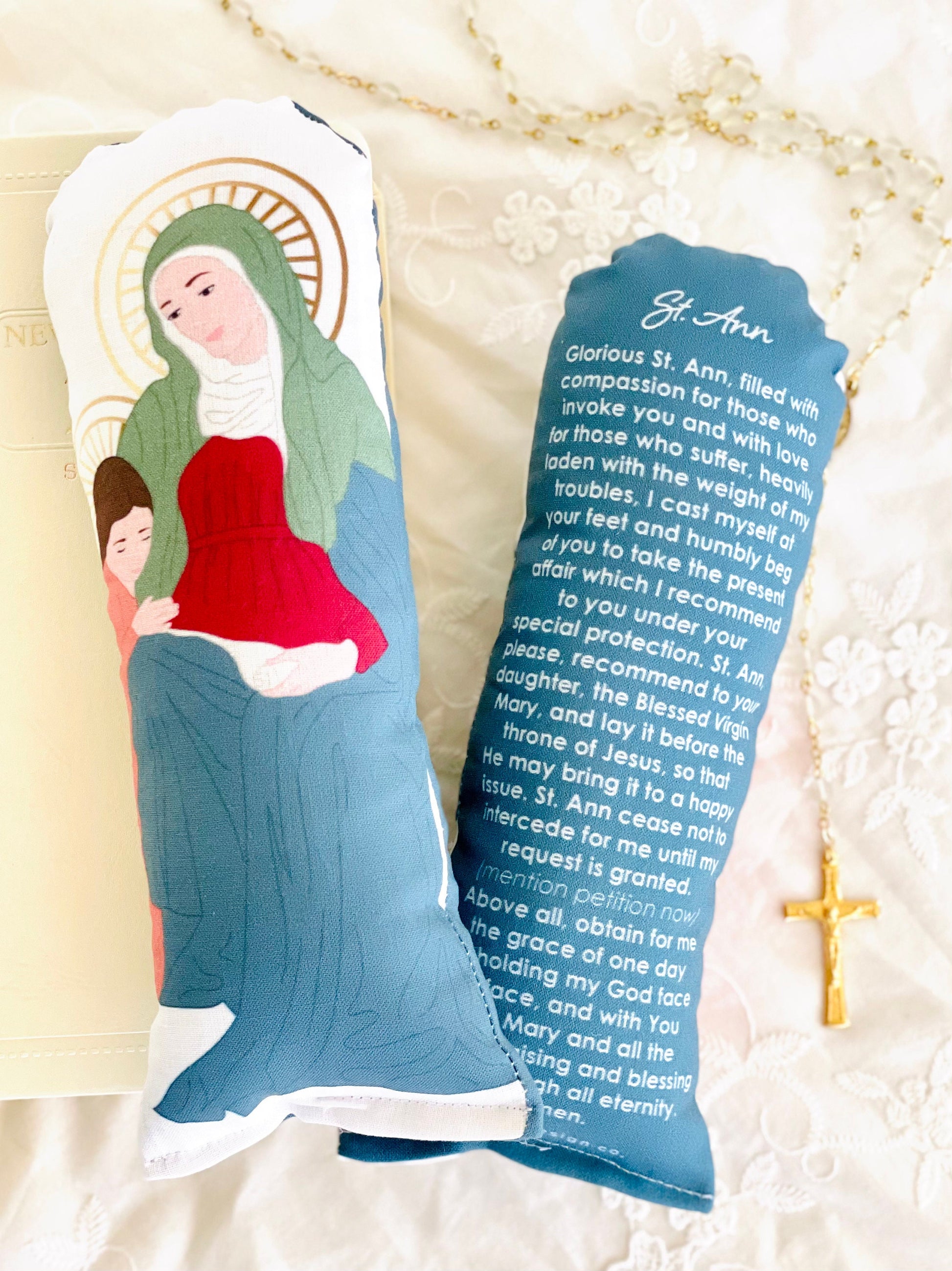 saint ann prayer doll
