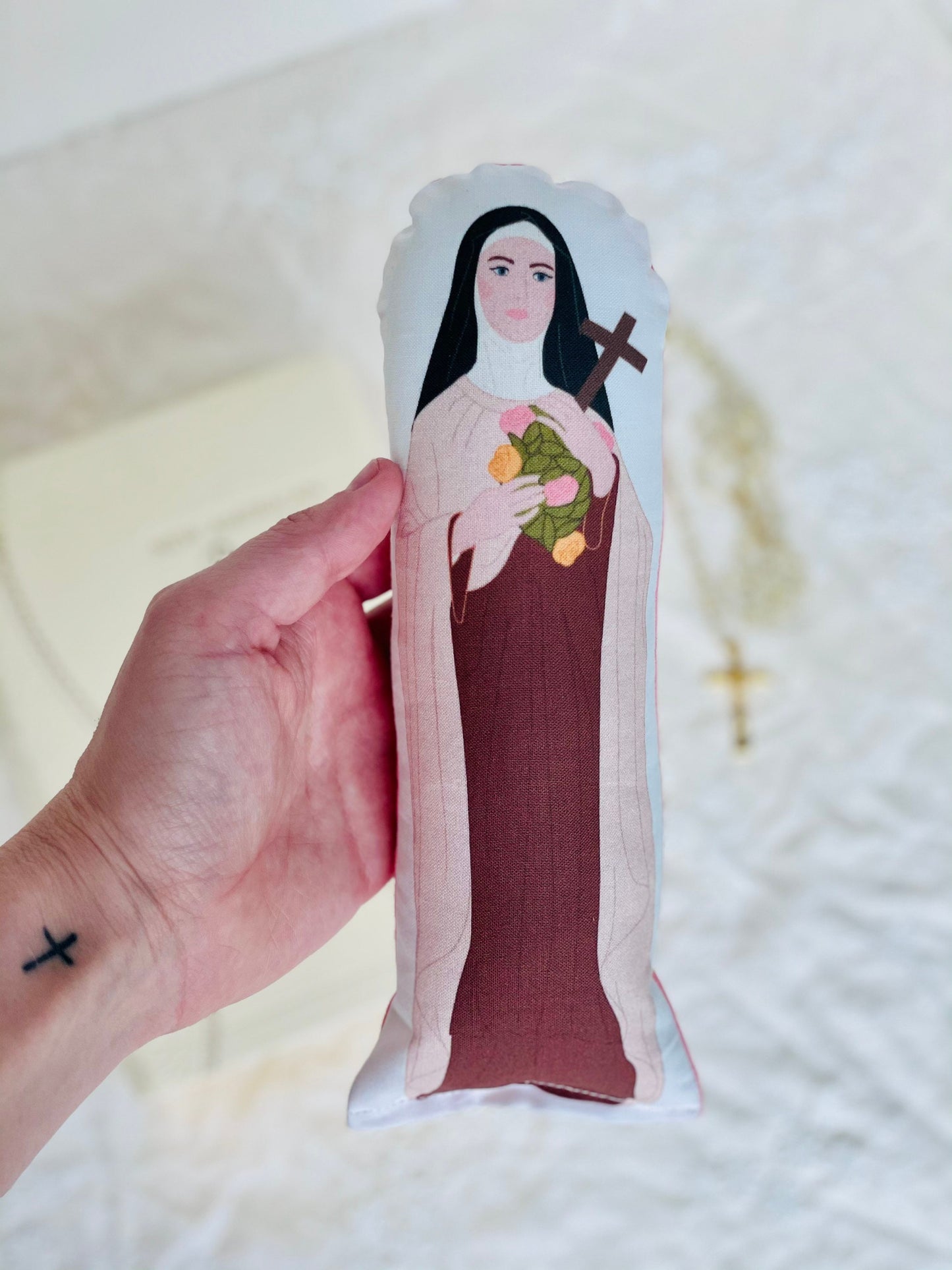 saint therese of lisieux prayer doll