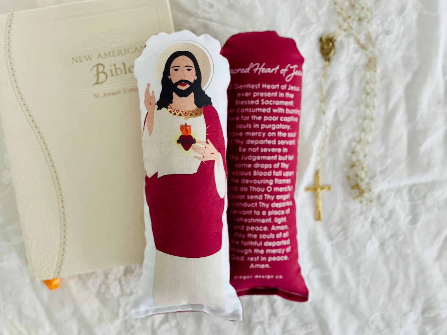 sacred heart of jesus prayer doll