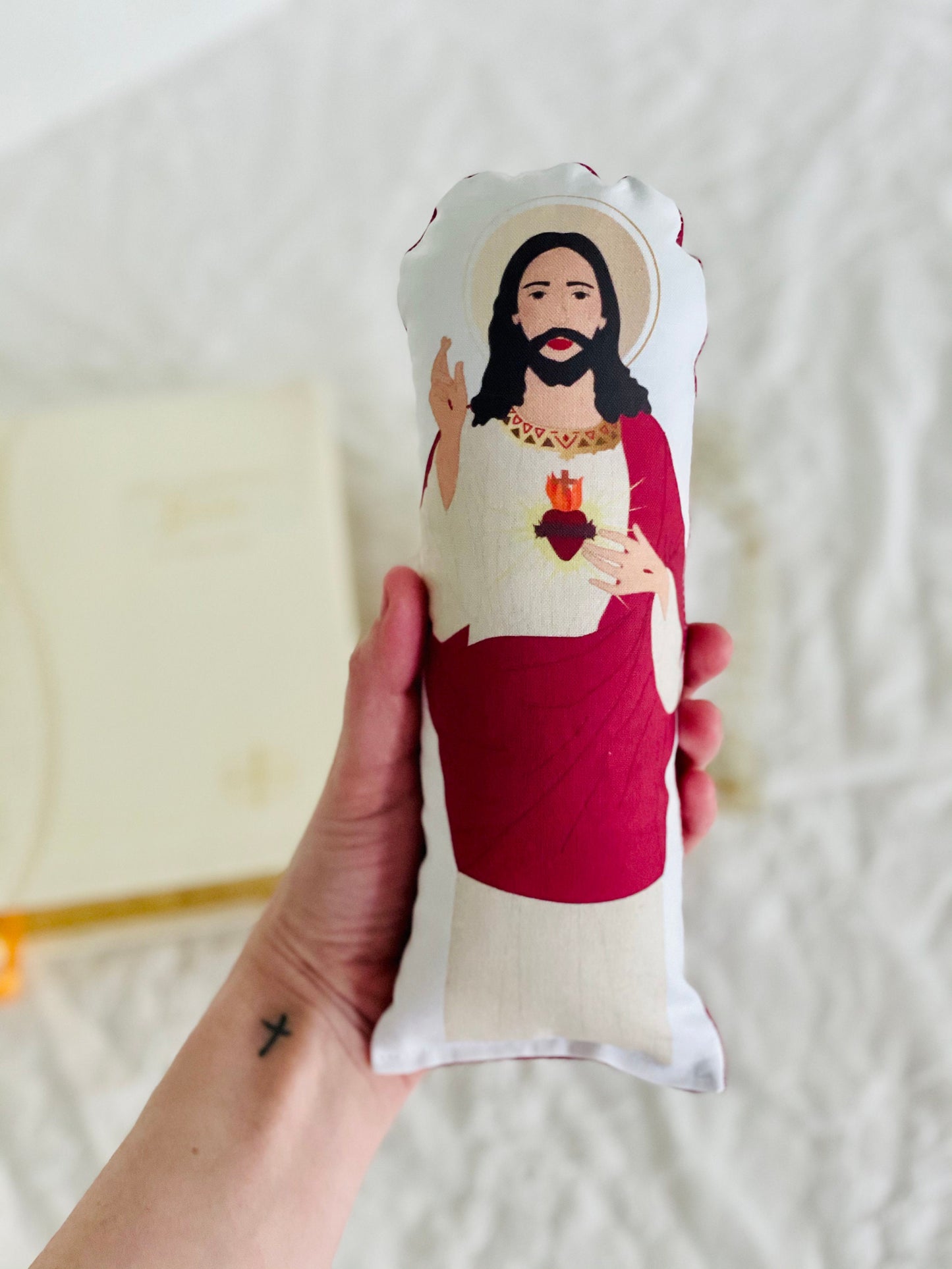 sacred heart of jesus prayer doll