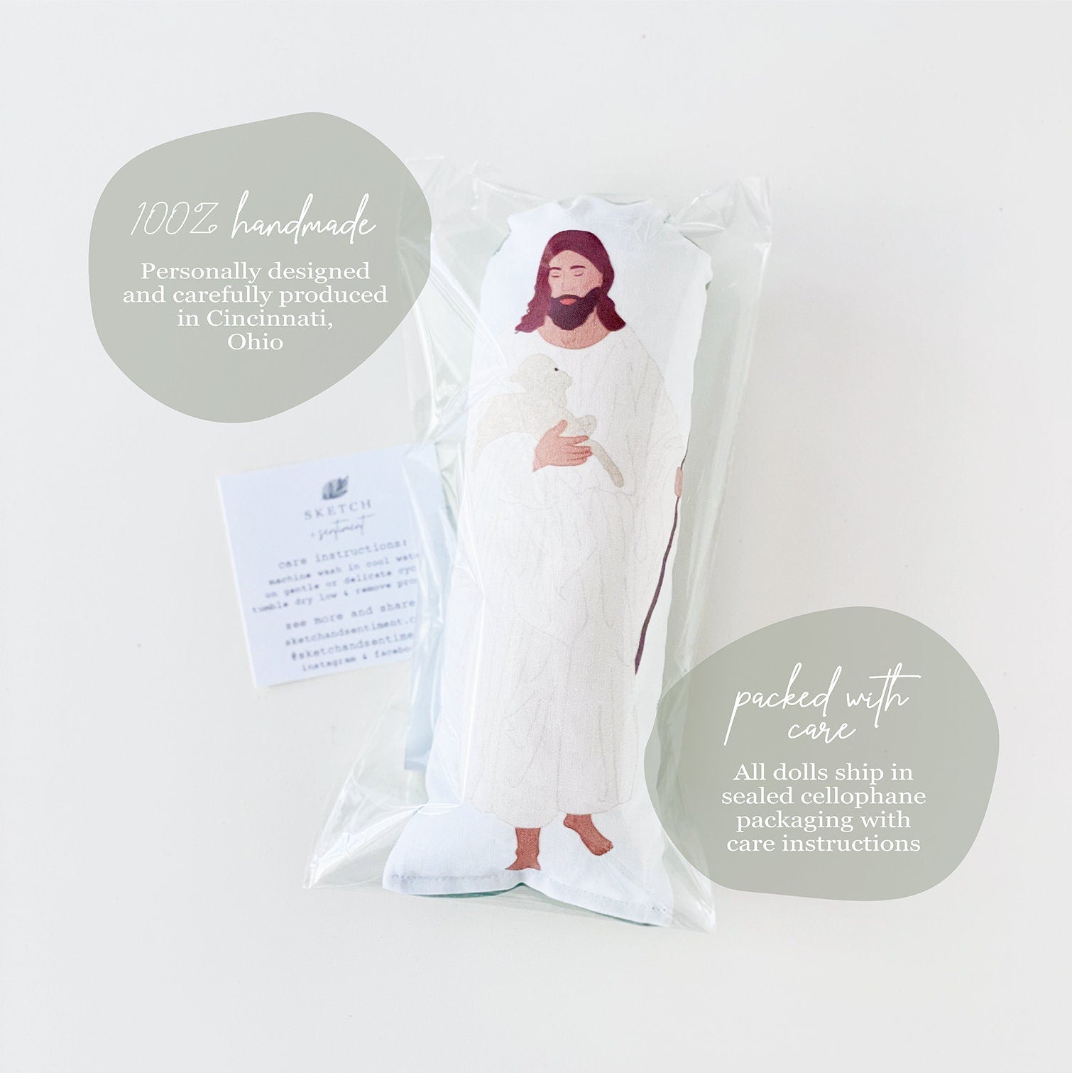 our lady of lourdes prayer doll