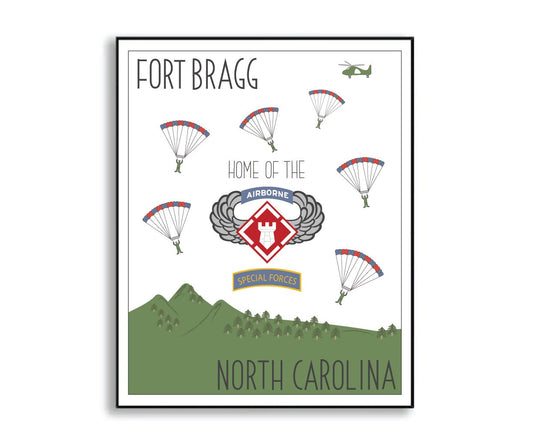 fort bragg print
