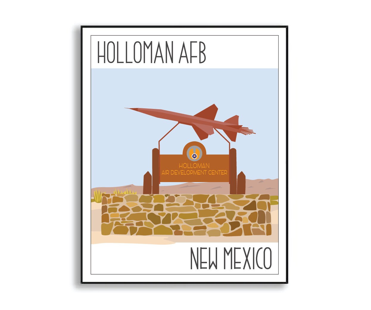 holloman air force base print