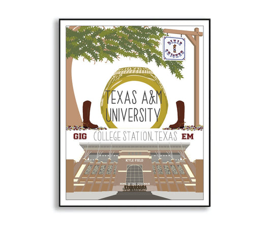 texas a&m university print
