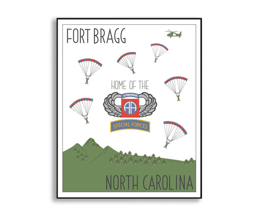 fort bragg print