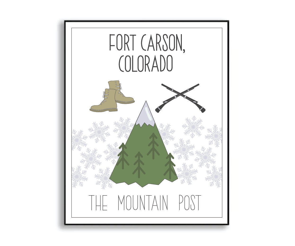fort carson print