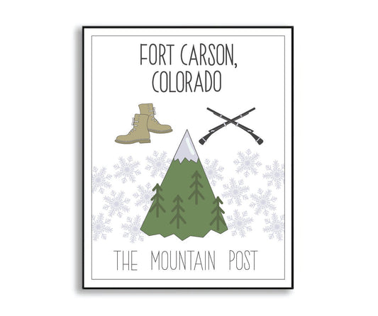 fort carson print