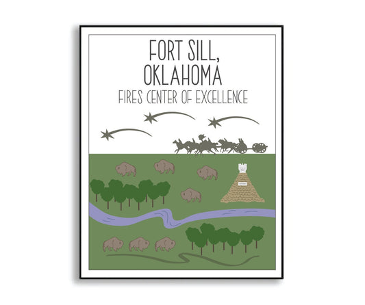 fort sill print