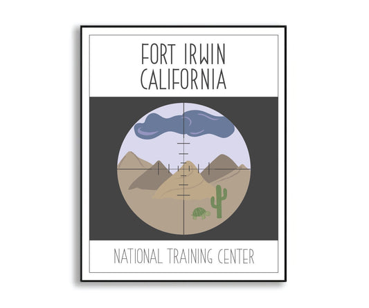 fort irwin print