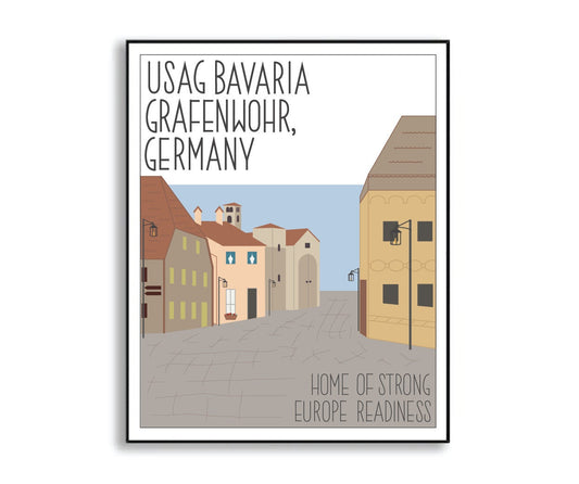 usag bavaria grafenwohr print