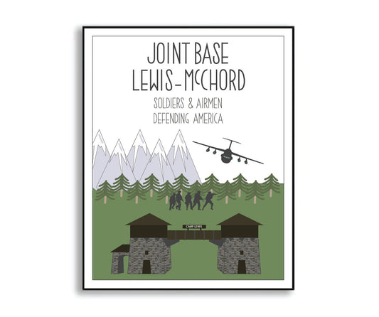 joint base lewis-mcchord print