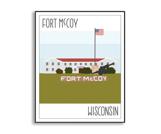 fort mccoy print