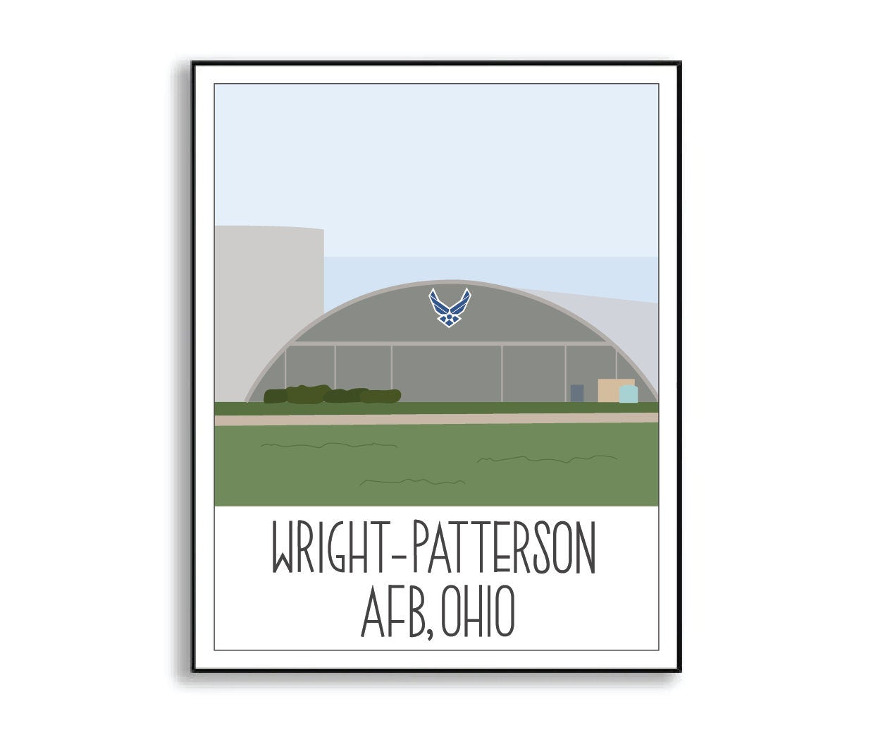 wright-patterson air force base print