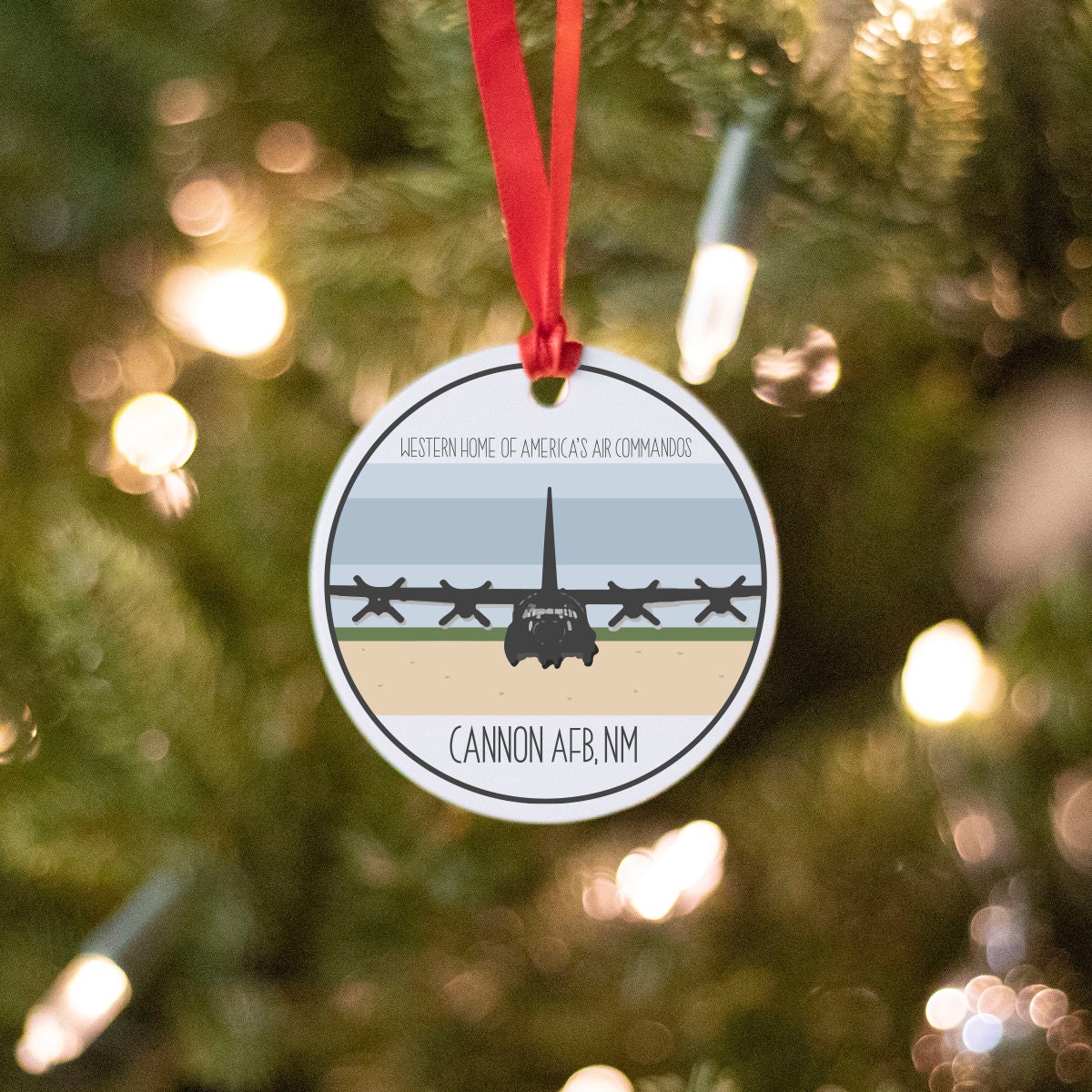 cannon air force base ornament