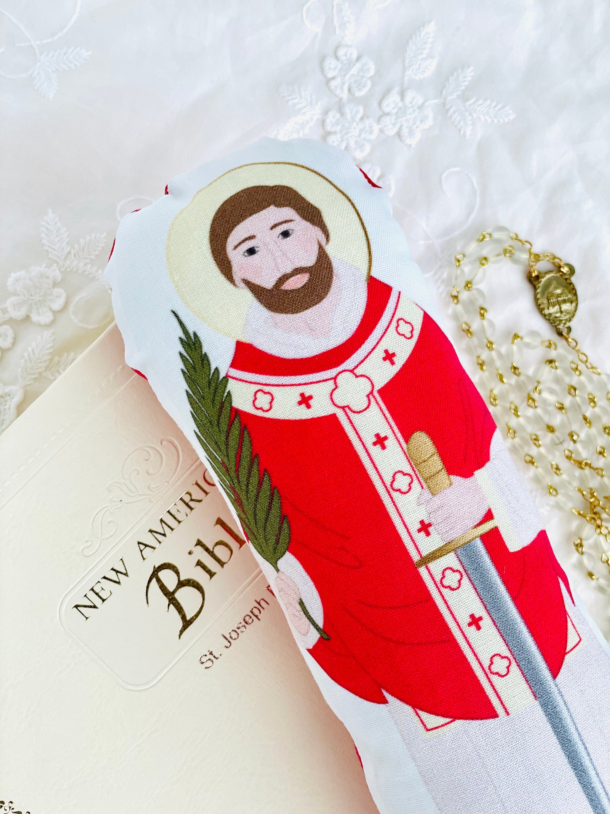 saint valentine prayer doll