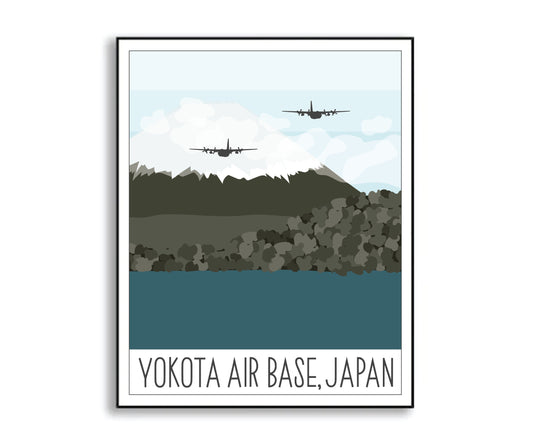 yokota air base print