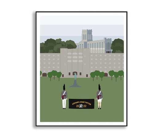 usma west point graduation year print