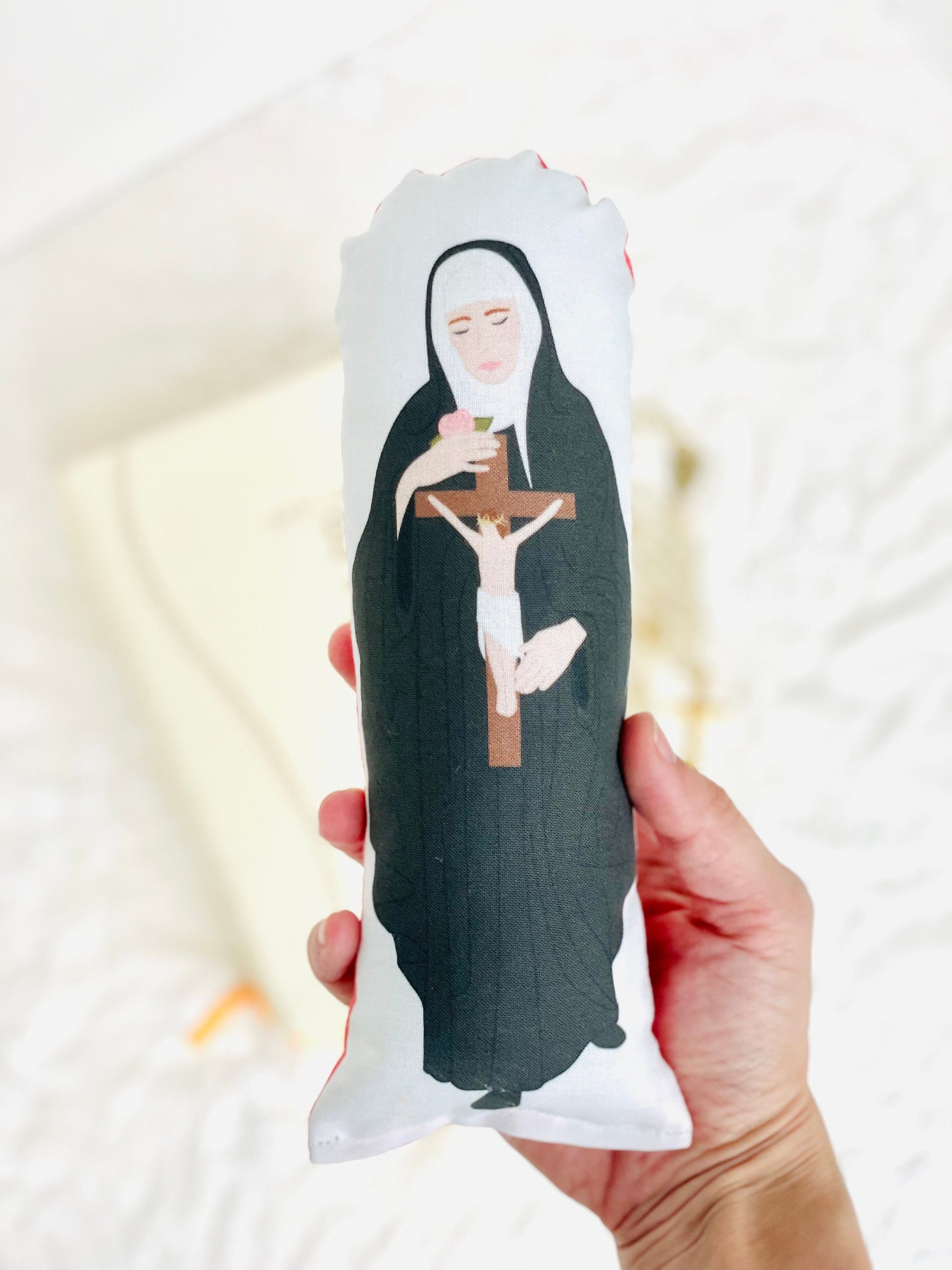 saint rita of cascia prayer doll