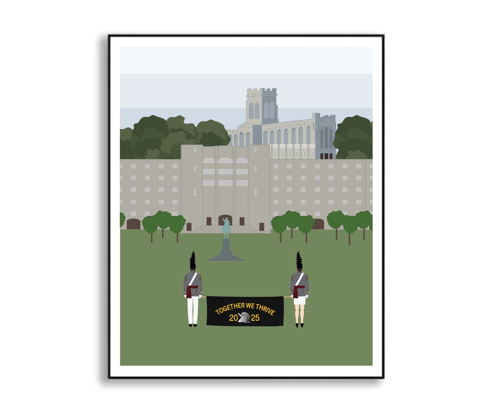 usma west point graduation year print